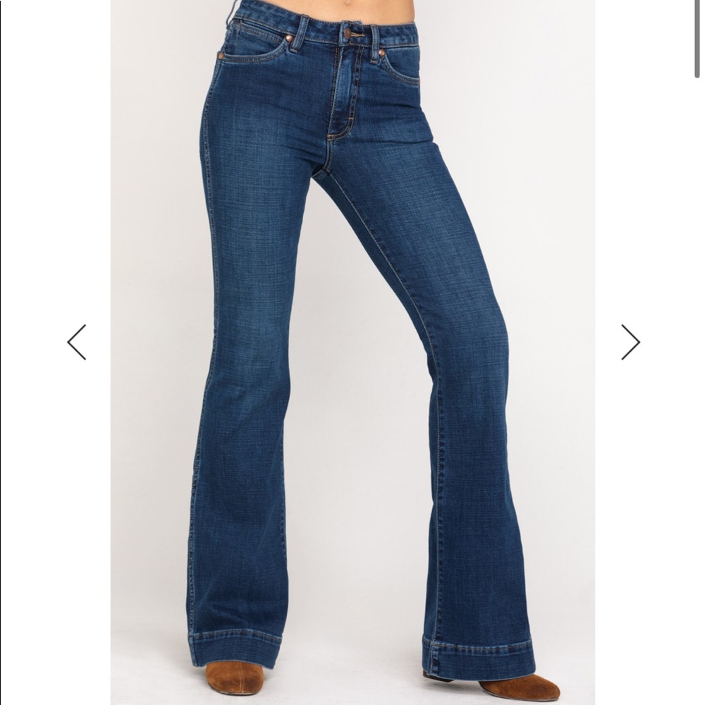 Wrangler Retro High Rise Trouser Jean